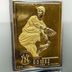 1996 Danbury Mint 22kt Baseball Card Collection | 51 Card Collection w/ Binder